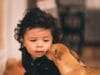 Babies And Fur Babies baby and pup crawling