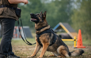 The Cost of Ignoring Instinct: What Happens When Dogs Are Asked to Be Something Else working dog instincts shown through focused training and handler engagement