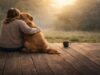 Some Dogs Change Your Life Without Doing Anything Remarkabl life with dogs shown through a quiet everyday moment between a person and their dog