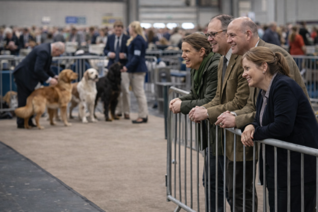 cb7f905a-46fa-4364-845a-cd5d4ac627f7 ringside spectators at dog show