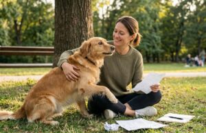The Dog You Wanted vs. the Dog You Actually Got dog expectations vs reality owner bonding with energetic Golden Retriever in park
